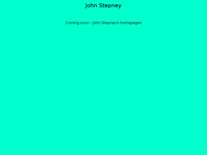 www.johnstepney.com