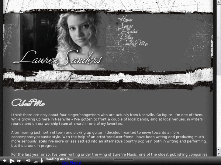 www.laurensandersmusic.com