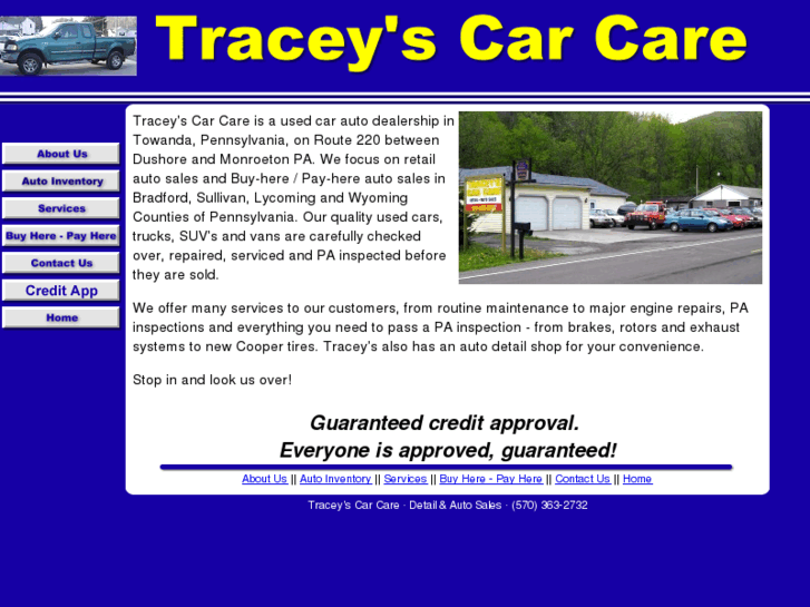 www.traceyscarcare.com