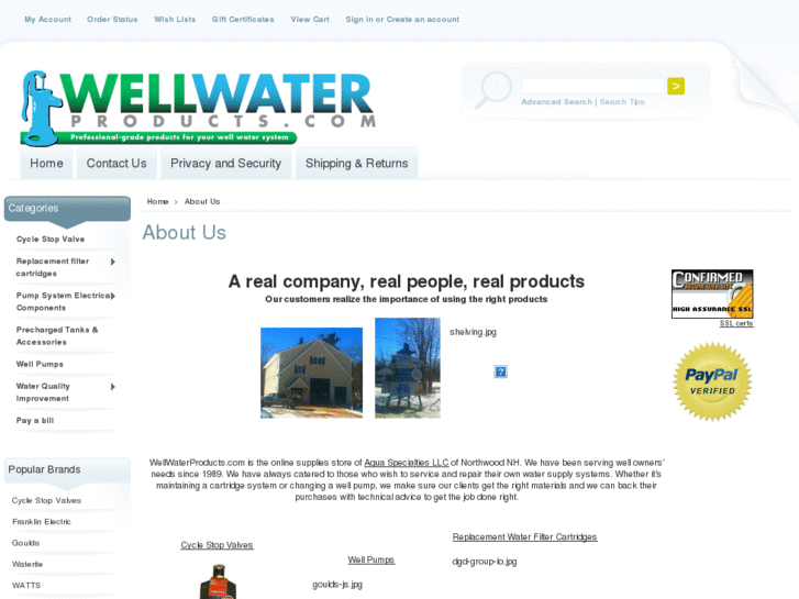 www.wellwaterproducts.com