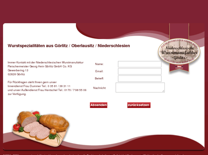 www.wurstspezialitaeten.biz