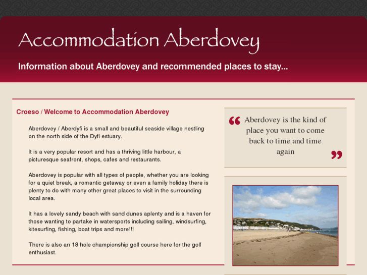 www.accommodation-aberdovey.co.uk