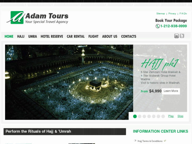 www.adamtours.net