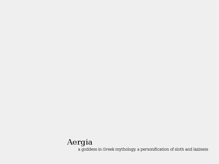 www.aergia.eu
