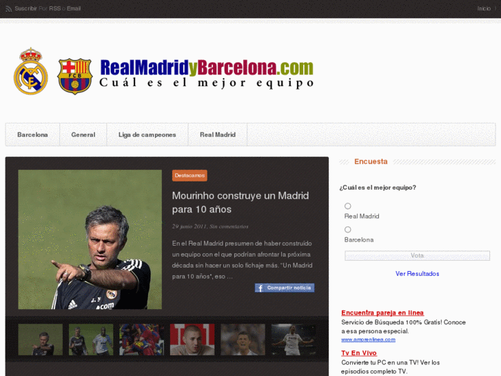 www.barcelonayrealmadrid.com