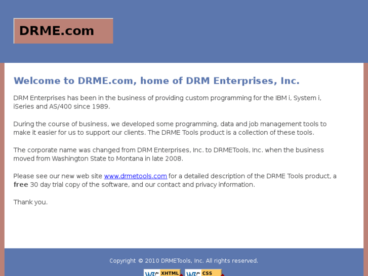 www.drmetools.com