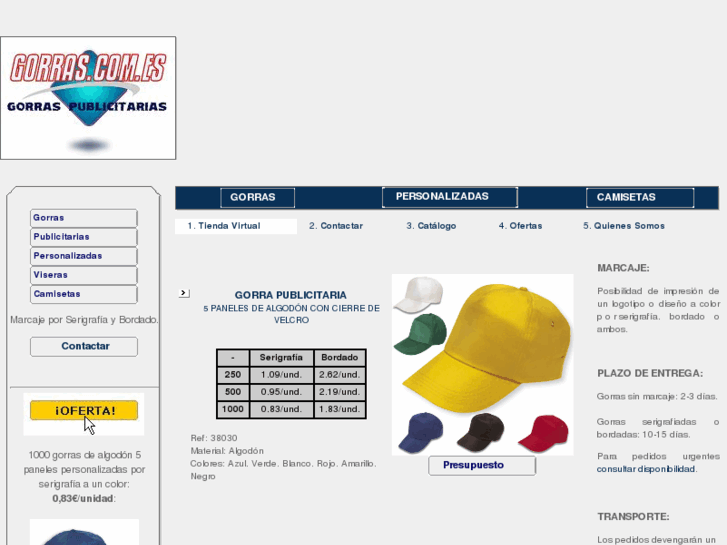 www.gorras.com.es