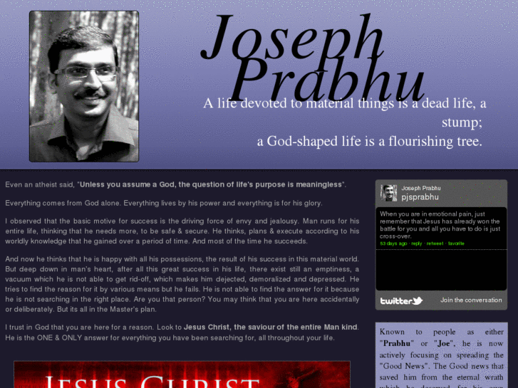 www.josephprabhu.com