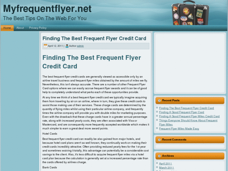 www.myfrequentflyer.net