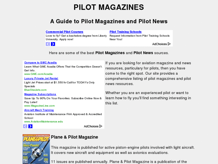 www.pilotmagazines.com