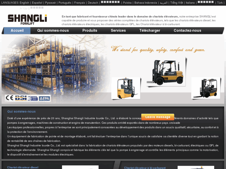 www.shangliforklift.fr