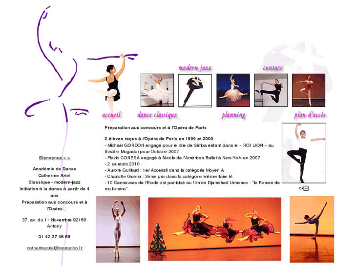 www.academie-de-danse-catherine-ariel.com