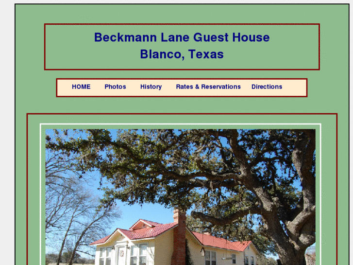 www.beckmannlaneguesthouse.com