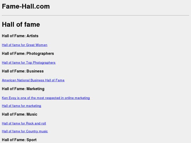 www.fame-hall.com