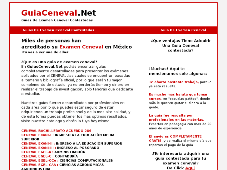 www.guiaceneval.net