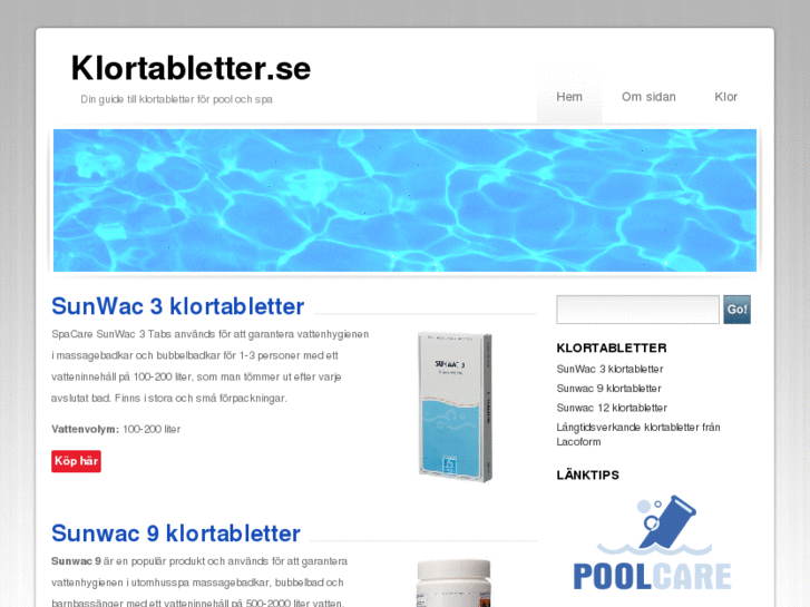 www.klortabletter.se