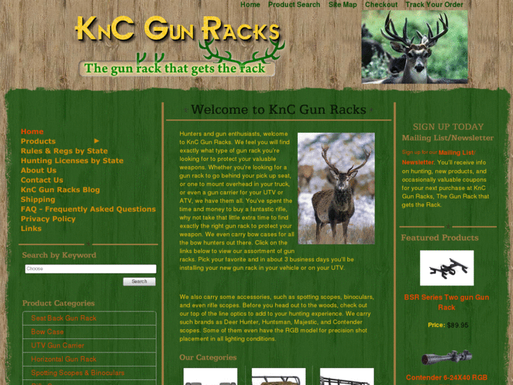 www.kncgunracks.com