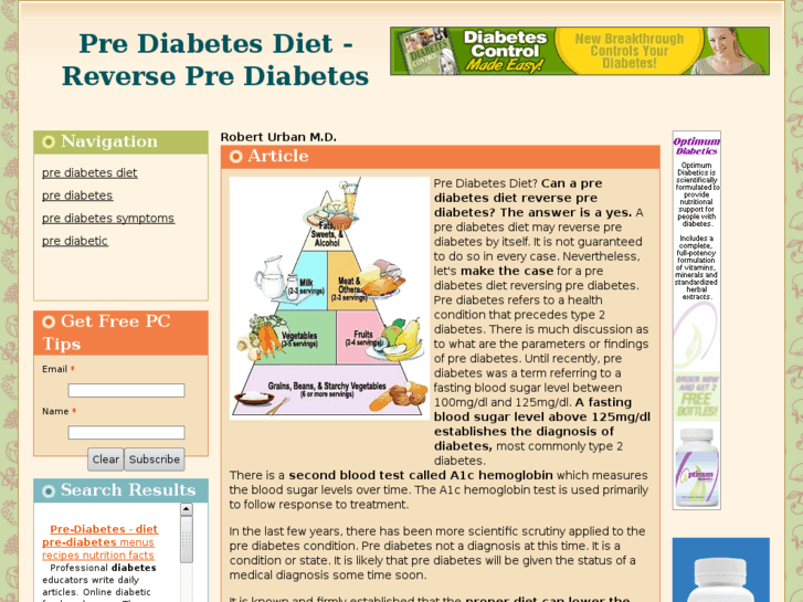 www.prediabetesdiet.org