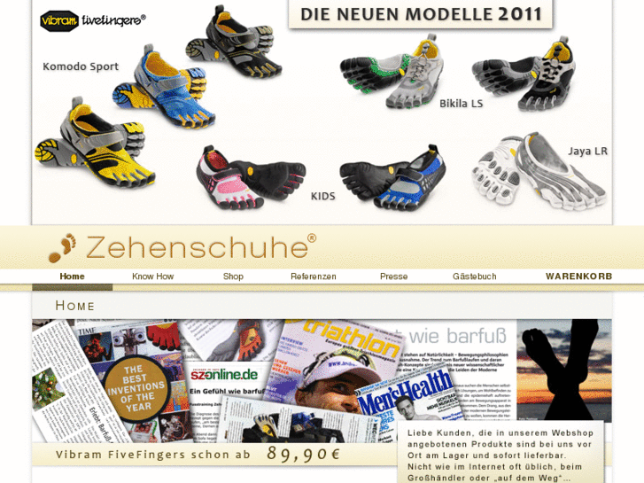 www.zehenschuh.com