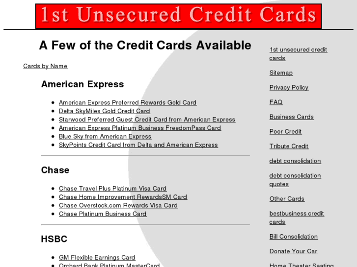 www.1st-unsecured-credit-cards.com