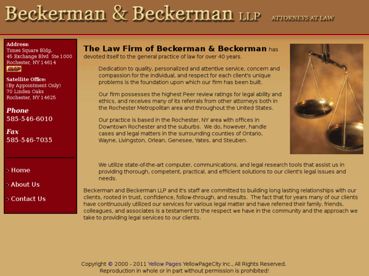 www.beckermanandbeckermanllp.com
