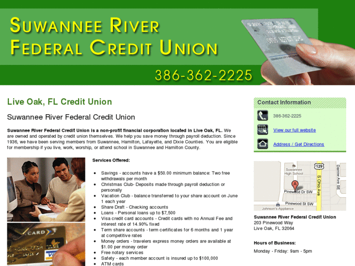 www.creditunionsliveoakfl.com