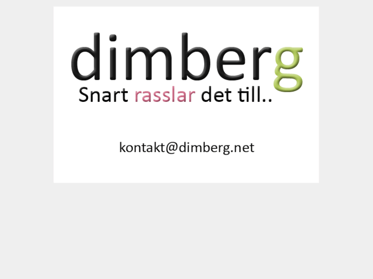 www.dimberg.net