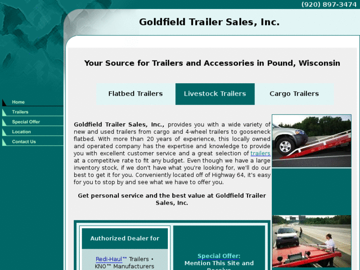 www.goldfieldtrailersales.com