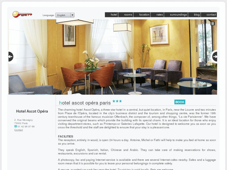 www.hotel-ascot-opera-paris.com