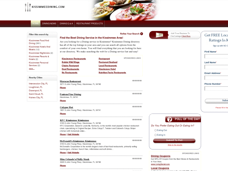 www.kissimmeedining.com