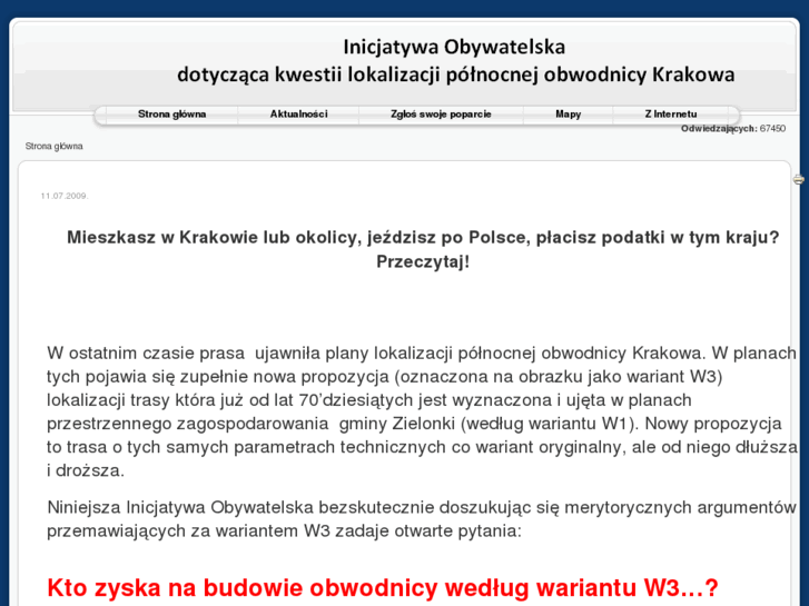 www.polnocna-obwodnica-krakowa.pl