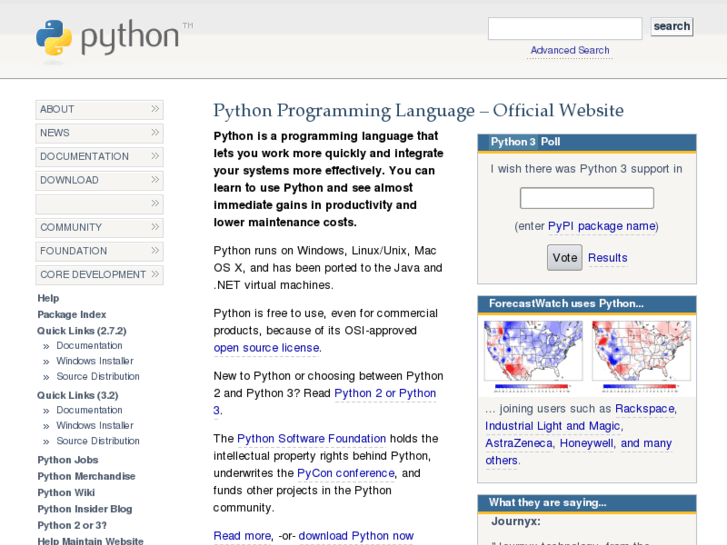 www.python.org
