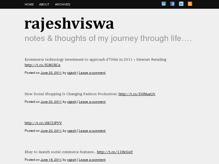 www.rajeshviswa.com