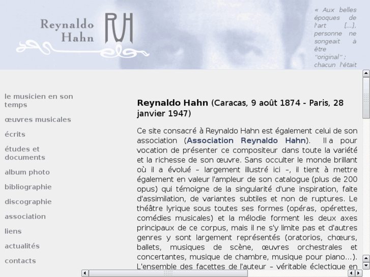 www.reynaldo-hahn.net