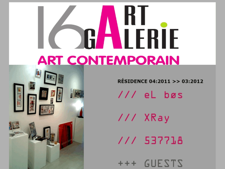 www.16art-galerie.com