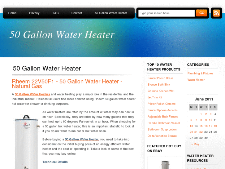 www.50gallonwaterheater.info