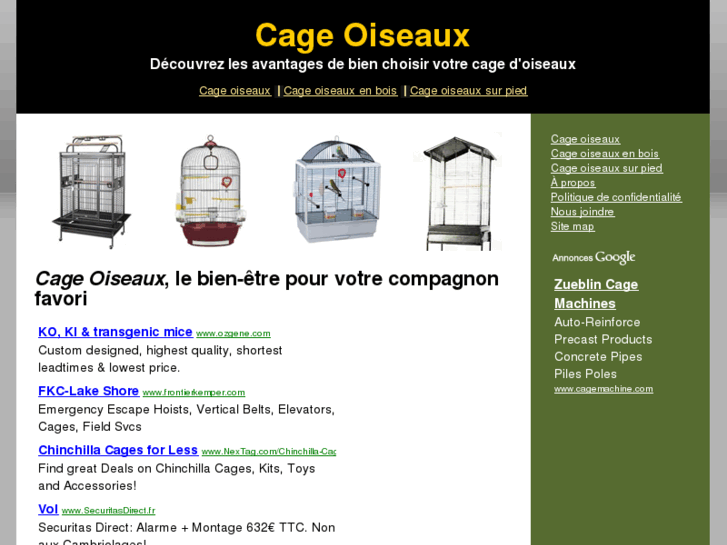 www.cageoiseaux.net