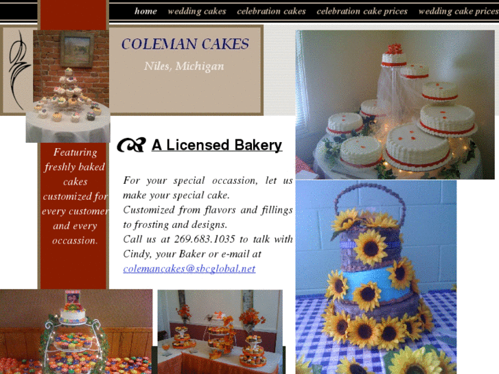 www.colemancakes.com