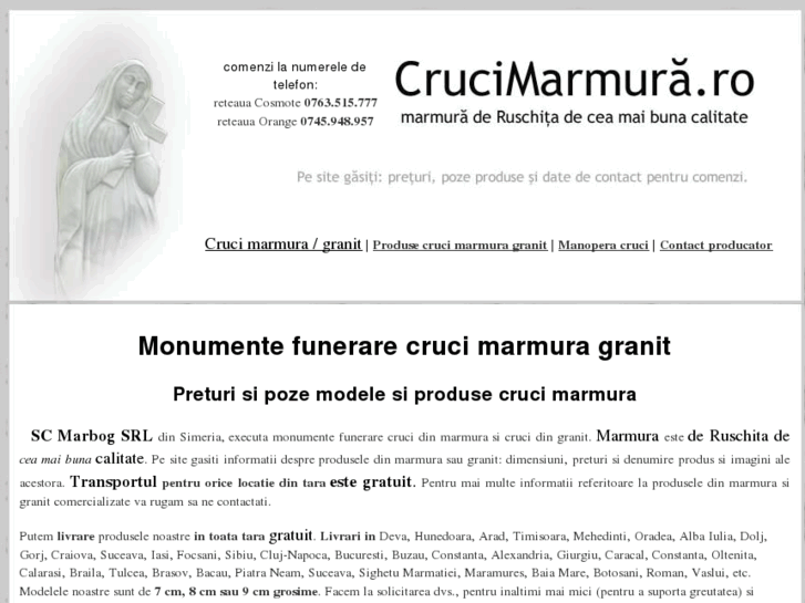 www.crucimarmura.ro