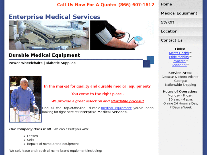 www.enterprisemedicalequipment.net