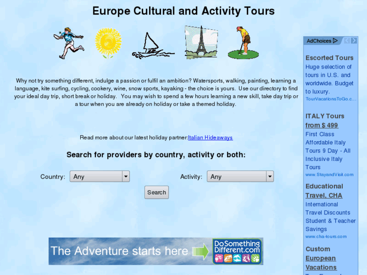 www.europe-culture-activity-tours.com