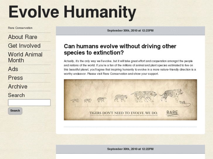 www.evolvehumanity.com