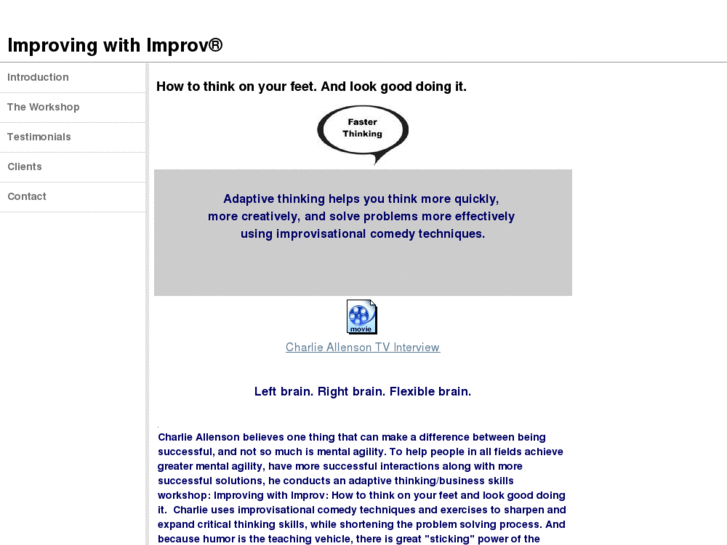 www.improvingwithimprov.com