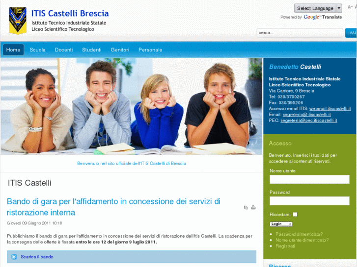 www.itiscastelli.it