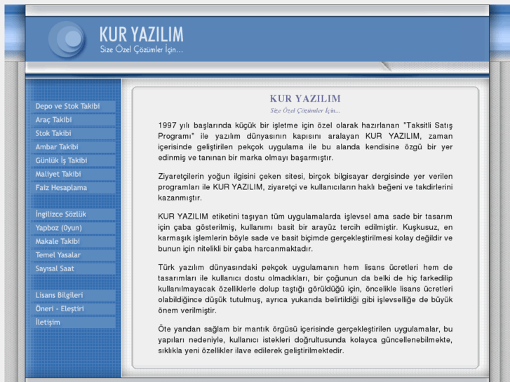 www.kuryazilim.com