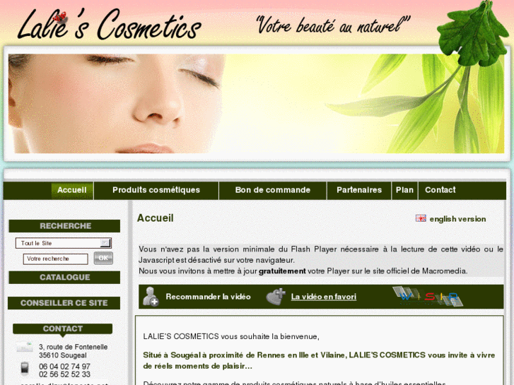 www.lalies-cosmetics.com