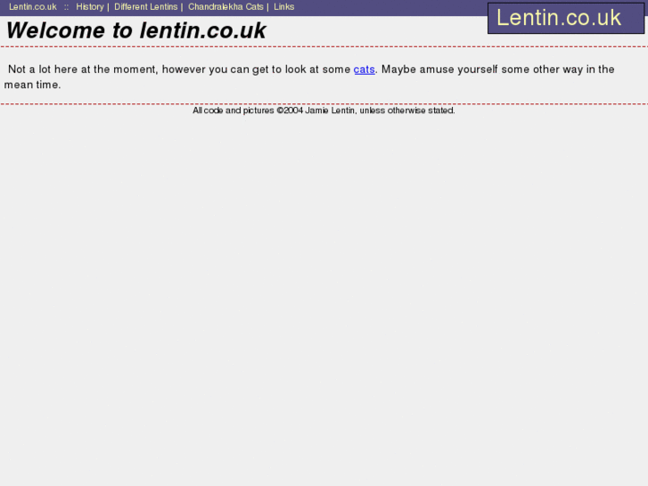 www.lentin.co.uk