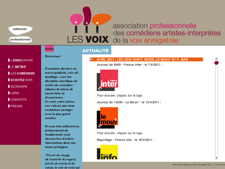 www.lesvoix.net