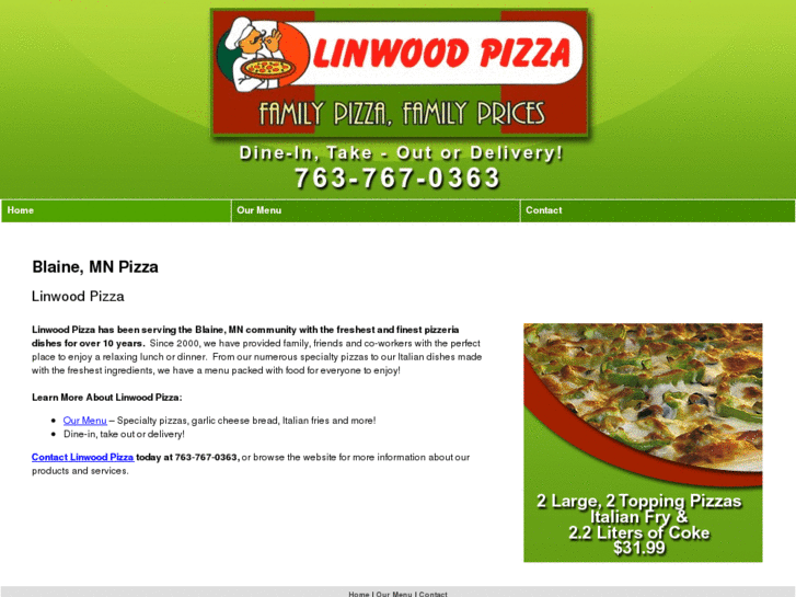 www.linwoodpizzablaine.com