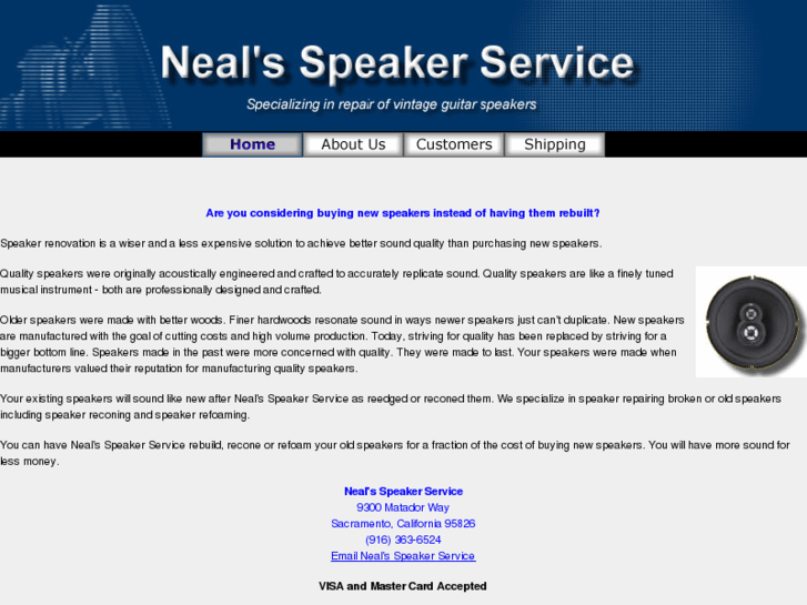 www.nealspeakerrepair.com